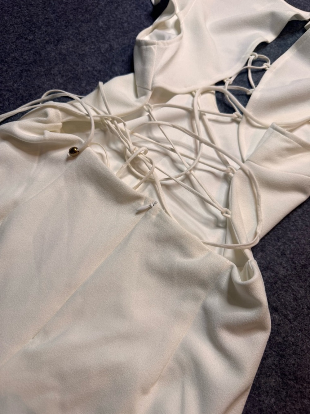 Hello Molly Take The Reigns Dress White - Picture 5 of 6